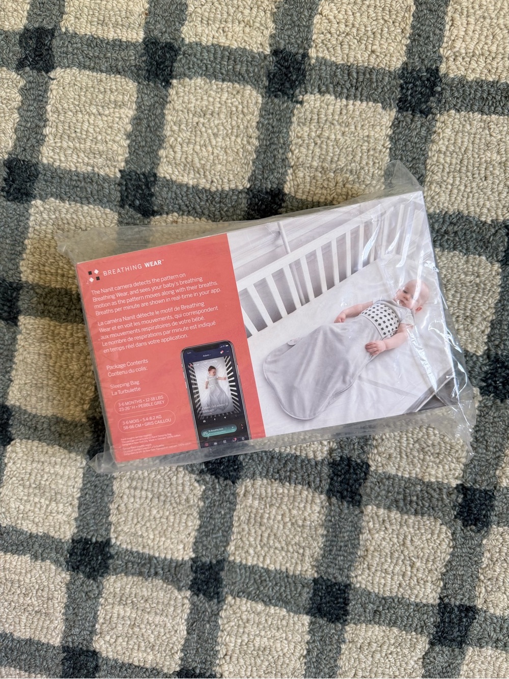 NWT Nanit Breathing Wear Sleeping Bag 1.0 TOG 3-6M - Picture 2 of 7